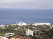 Elounda, Lasithi, Kreta Baugrundstueck mit Panorama-Blick Grundstück kaufen