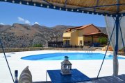 Elounda, Lasithi, Kreta Villa mit Pool und fantastischem Panoramablick. Elounda Haus kaufen