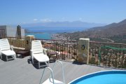 Kato Pines, Elounda, Lasithi, Kreta Villa mit 3 Schlafzimmern mit herrlichem, unverbautem Meerblick, Elounda Haus kaufen