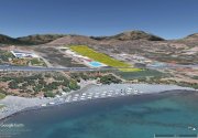 Agios Nikolaos, Lasithi, Kreta Prime Meer Baugrundstück neben großen Hotel und Strand Grundstück kaufen