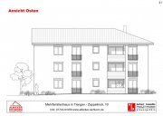 Waldshut-Tiengen 2 Zi. DG mit Loggia ca. 61 m² - Wohnung 11 - Zeppelinstr. 10, 79761 Waldshut-Tiengen - Neubau Wohnung kaufen