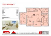 Klettgau 3 Zi. 2. OG mit Loggia + Balkon ca. 80 m² - Wohnung 8 - Hauptstr. 71, 79771 Klettgau-Erzingen - Neubau Wohnung kaufen