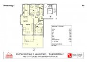 Lauchringen 3 Zi. EG mit Terrasse ca. 94 m² - Wohnung 1 - Siegfriedstr. 4, 79787 Lauchringen - Neubau Wohnung kaufen