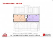 Lauchringen 4 Zi. DG mit Balkon inkl. Galerie ca. 109 m² - Wohnung 5 - Sudetenstr. 7a, 79787 Lauchringen - Neubau Wohnung kaufen