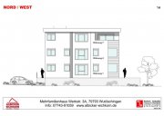 Wutöschingen 3 Zi. DG mit Dachterrasse ca. 108 m² - Wohnung 8 - Werkstraße 3a, 79793 Wutöschingen - Neubau Wohnung kaufen