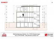 Wutöschingen 3 Zi. DG mit Dachterrasse ca. 108 m² - Wohnung 8 - Werkstraße 3a, 79793 Wutöschingen - Neubau Wohnung kaufen