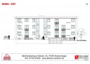 Wutöschingen 3 Zi. DG mit Dachterrasse ca. 108 m² - Wohnung 8 - Werkstraße 3a, 79793 Wutöschingen - Neubau Wohnung kaufen