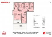 Wutöschingen 4 Zi. EG mit Terrasse ca. 115 m² - Wohnung 1 - Werkstraße 3a, 79793 Wutöschingen - Neubau Wohnung kaufen