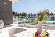 Ayia Napa 2 bedroom, 1 bathroom, ground floor apartment on a prestigious gated community with a 25m2 swimming pool - NGN103V.With a open