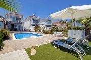 Ayia Thekla 3 bedroom SEA FRONT villa on 600m2 plot with swimming pool and TITLE DEEDS ready in Ayia Thekla - GOR104ASEnter into the open