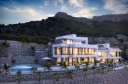 Calpe Neubau in Calpe von 6 modernen und unabhängigen Luxusvillen mit atemberaubendem Meerblick. . Das Haus verfügt über einen für