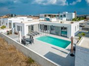 Deryneia Stunning 3 bedroom, 3 bathroom, NEW BUILD bungalow with swimming pool on 525m2 plot in the charming village of Deryneia - is a 