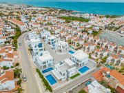 Kapparis 4 bedroom, 2 bathroom detached NEW BUILD villa on a 331m2 corner plot, with swimming pool and located just 200m from the sea in