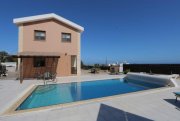 Paralimni A beautiful 5 bedroom detached property set on 1800m2 plot with private swimming pool and elevated Panoramic Sea Views - on a q