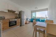 Protaras 1 bedroom, PENTHOUSE apartment with sea views, 2 communal pools and tennis court in SEAFRONT location of Protaras - COR123The of