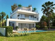 Protaras 5 bedroom, 4 bathroom, 3 floor NEW BUILD villa with 60m2 roof terrace in fantastic but quiet location just 600m to the beach in