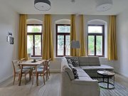 Dresden (EF0836_M) Dresden: Löbtau-Nord, neu möblierte 3-Zimmer-Wohnung im Hochparterre mit WLAN, Reinigungsservice inklusive Wohnung