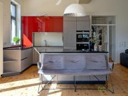 Langebrück (EF0974_M) Dresden: Langebrück, möbliertes XXL-Luxusapartment mit Sonnenterrasse, Aufzug, 2x Bad / WC, PKW-Stellplatz Wohnung