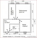 Roßwein 2-Zimmer Etagenwohnung Wohnung mieten