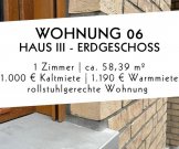 Mainz Wohnen am Bachhof | 1-Zimmer Terrassen-Neubauwohnung | Mz-Hechtsheim Wohnung mieten