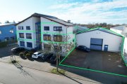 Groß-Umstadt DIETZ: Hochwertige 600m² Gewerbehalle mit 2 Rolltoren und optionaler Bürofläche von 80m² bis 240m² Gewerbe mieten