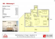 Waldshut-Tiengen Erstbezug Tiengen-3,5 Zi. Erdgeschosswohnung mit Terrasse ca. 102 m² in toller Lage zum 1.7.25 zu vermieten Wohnung mieten