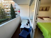 München Ruhige möblierte 1-Zimmer Wohnung mit Balkon zum Hinterhof / in München Milbertshofen - Schwabing Nord Wohnung mieten