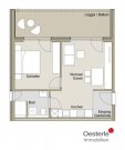 Leutkirch im Allgäu Hochwertige 2-Zi-Wohnung mit überdachter/m Loggia/Balkon in bester Lage von Leutkirch zu vermieten Wohnung mieten