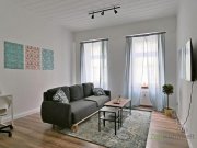 Erfurt (EF0898_M) Erfurt: Johannesvorstadt, neu sanierte und neu möblierte 3-Zimmer-Wohnung im Hochparterre mit Garten, WLAN Wohnung