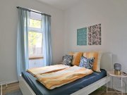 Erfurt (EF0898_M) Erfurt: Johannesvorstadt, neu sanierte und neu möblierte 3-Zimmer-Wohnung im Hochparterre mit Garten, WLAN Wohnung